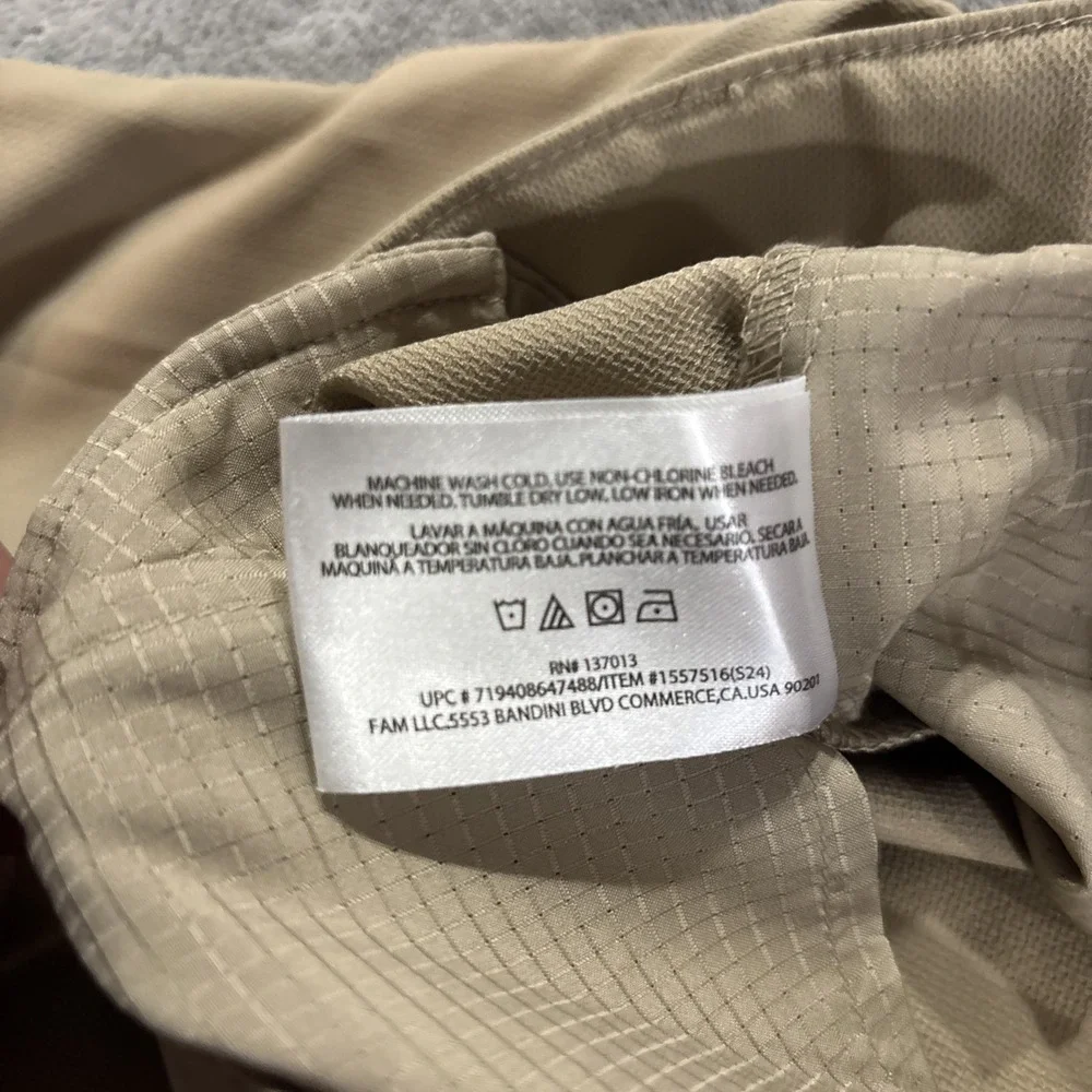 Banana Republic Mens Pants 34x30 Beige Chino Classic Flat Front Preppy Golf #J11